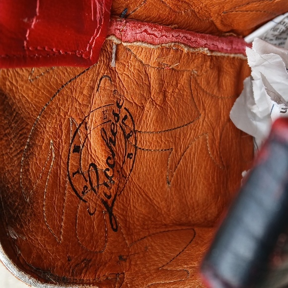 Lucchese Stonewashed Goat Cowgirl Boot Robins Egg N9320 sz 9 - Picture 5 of 16